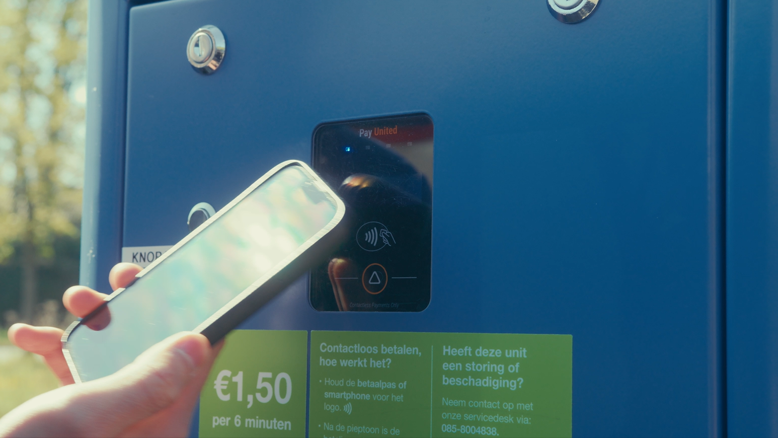 Cashless betaaloplossing voor Savan-units